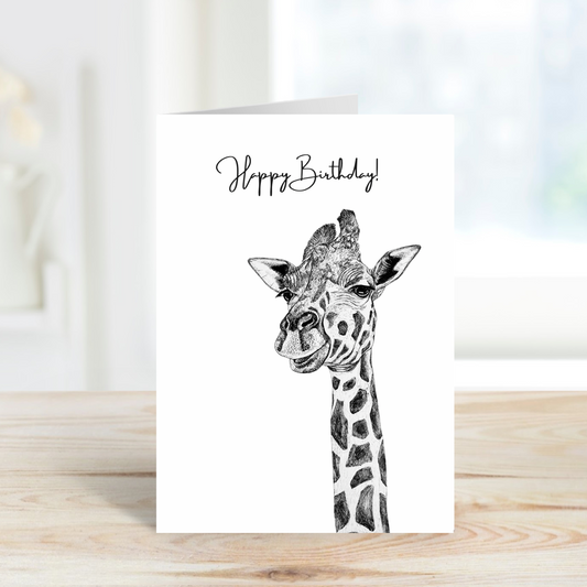 Birthday Giraffe